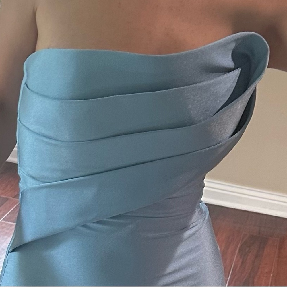 Nicole bakti dress…added a slit and shorten the dress size 4